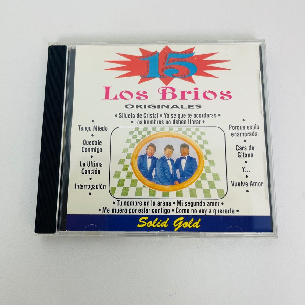 Los Brios CD 15 Originales Solid Gold Sono-Dis 1994 Latin Pop